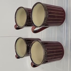 4 piece Gibson Everyday Coffee Mugs